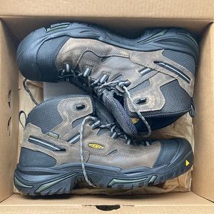 Keen Braddock Waterproof Mid Steel Safety Toe Boot